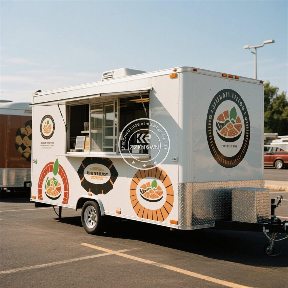 Street Food Snacks - USA Standard Concession Mobile Food Truck