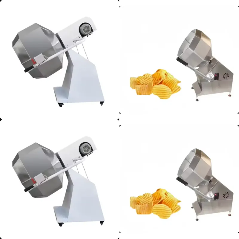 Snacks Food In Us - Food Mixing Machine with Seasoning for