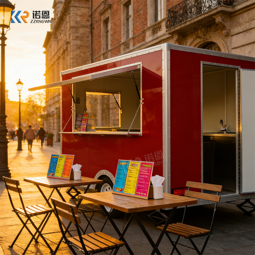 Street Food Snacks - Custom Size Street Mobile Kitchen Pizza