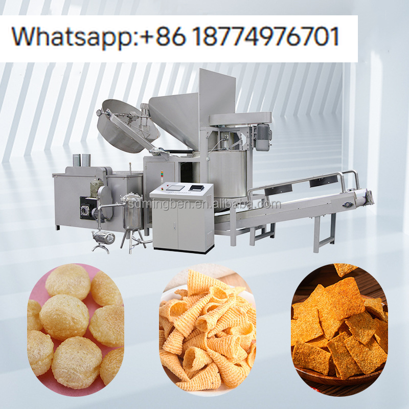 Food Snacks Chips - Extruded Automatic Fried 3d Pellet Bugles