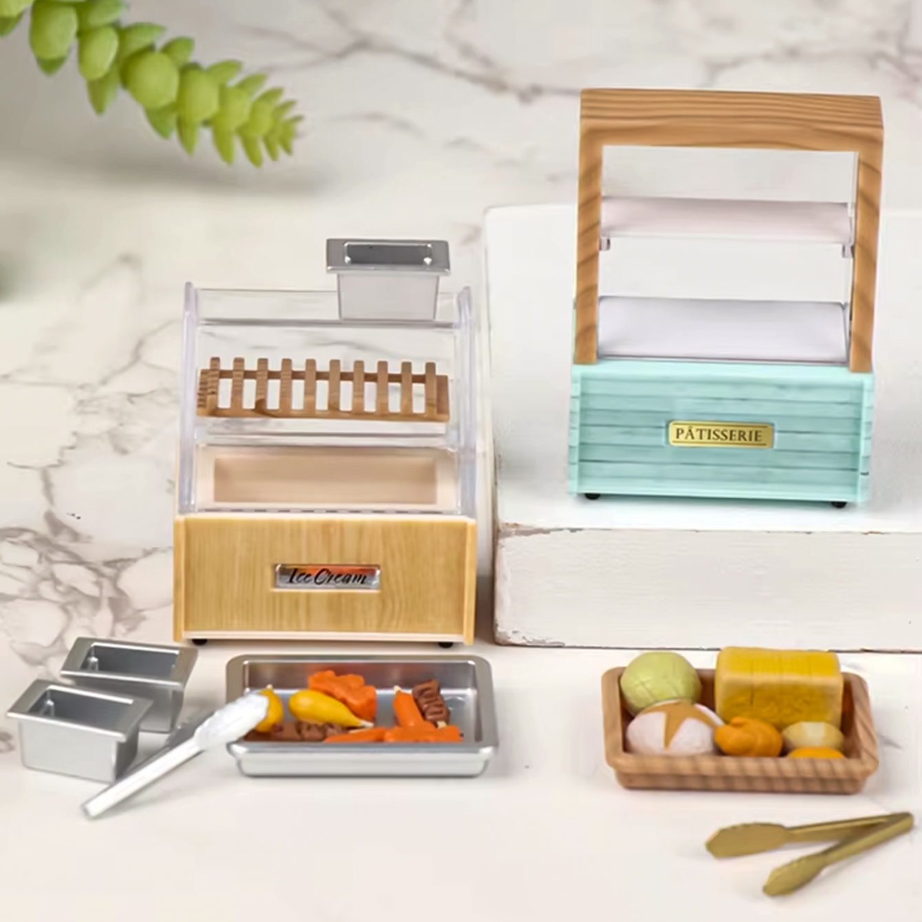 Dollhouse Miniature Bread Cabi - Snacks Food In Us 리뷰 및 가격