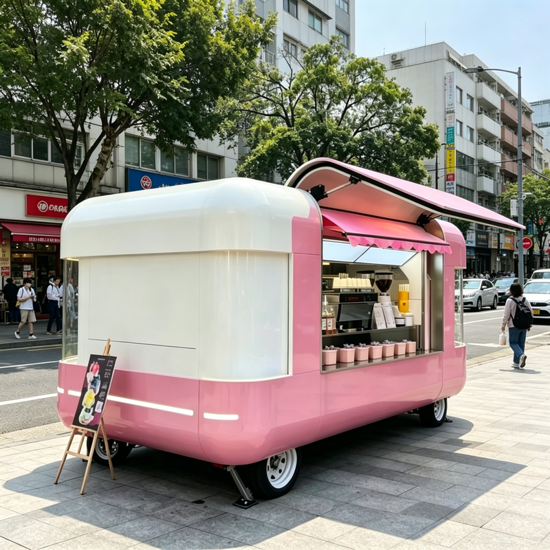 Round Corner Modern Food Trail - Food Snacks Corner 리뷰 및 가격