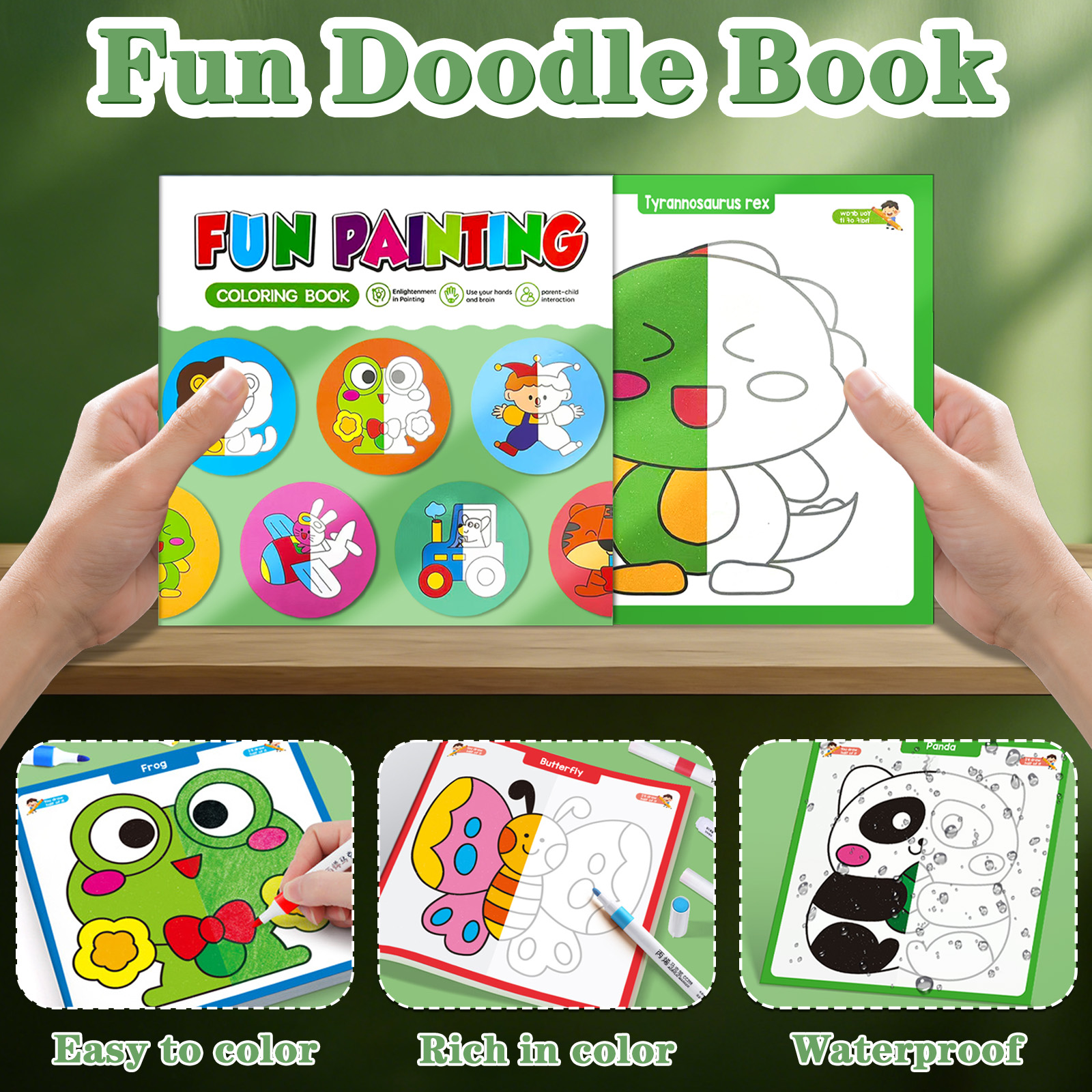 Kids Symmetrical Painting Acti - Food And Snacks Coloring Book Bold And Easy 리뷰 및 가격
