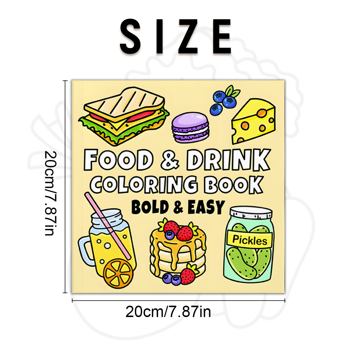 Delicious Treats Coloring Book - Food Snacks Pictures 리뷰 및 가격
