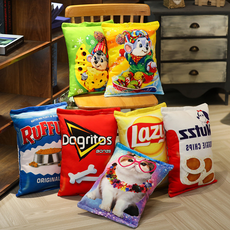 Creative Lifelike Snacks Plush - Food Snacks Chips 리뷰 및 가격