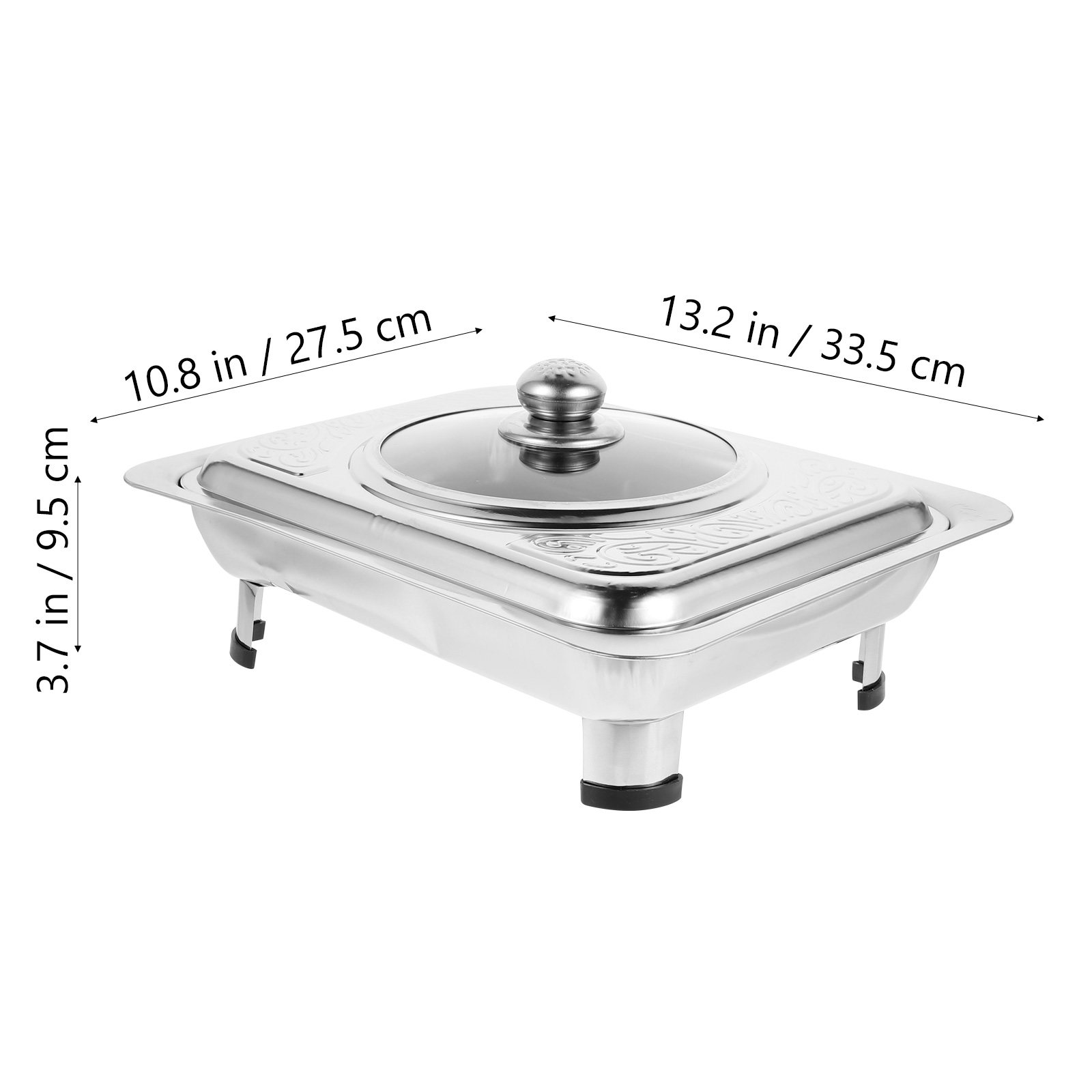 1Pcs Stainless Steel Rectangul - Food Snacks Corner 리뷰 및 가격