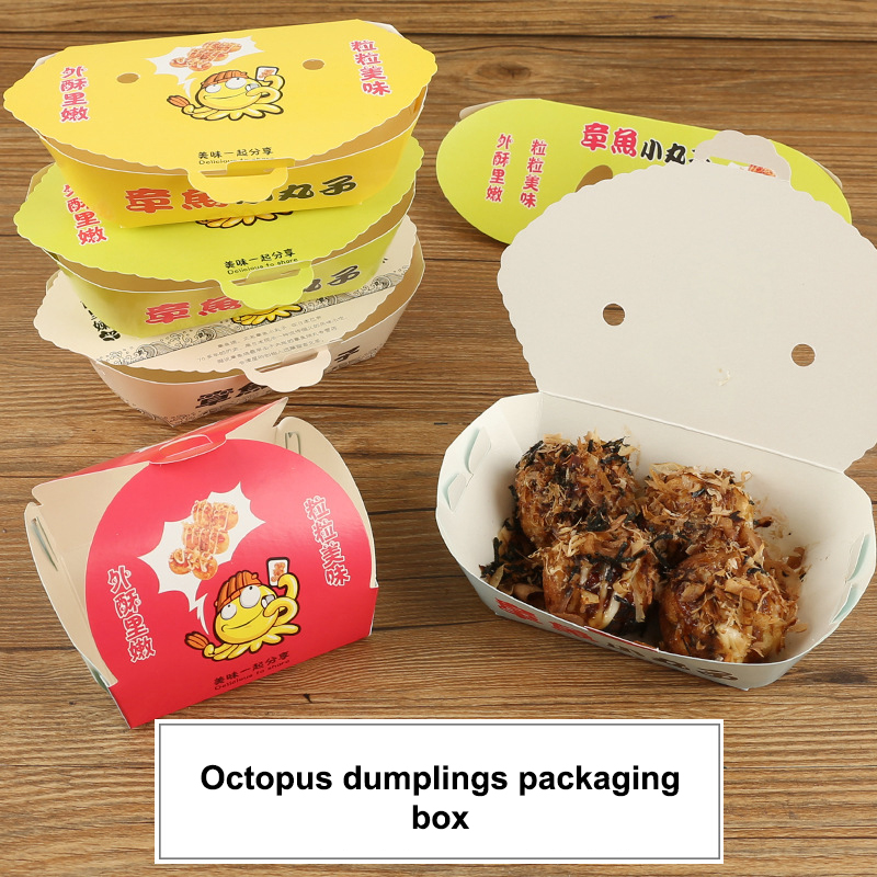 100Pcs Disposable Cartoon Octo - Street Food Snacks 리뷰 및 가격