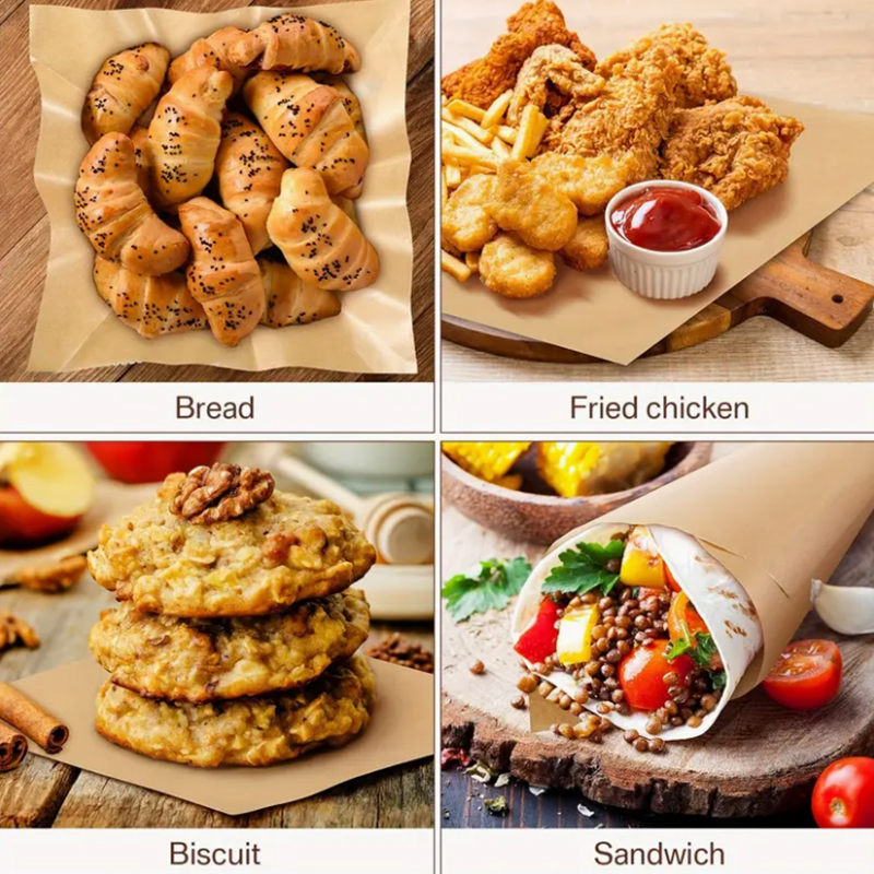 50 sheets of food greaseproof  - Food Snacks Chips 리뷰 및 가격