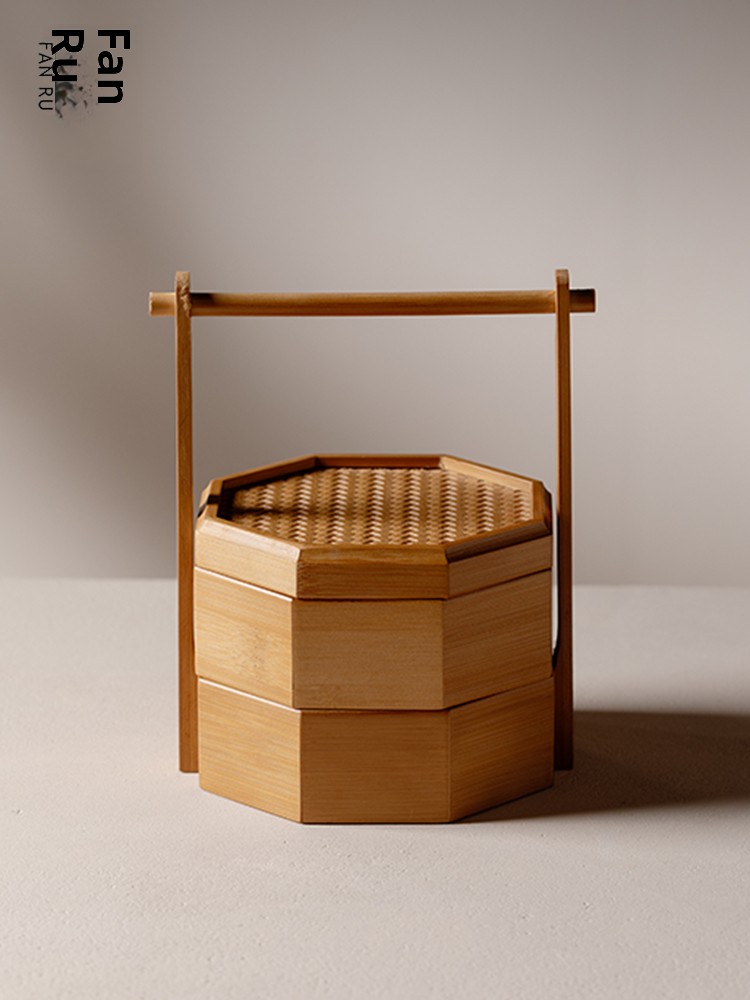 Portable Double Layered Bamboo - Food Snacks Corner 리뷰 및 가격