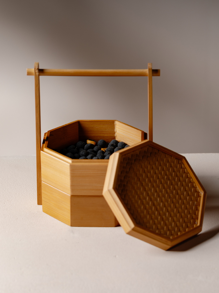 Portable Double Layered Bamboo - Food Snacks Corner 리뷰 및 가격