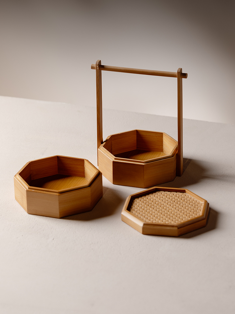 Portable Double Layered Bamboo - Food Snacks Corner 리뷰 및 가격