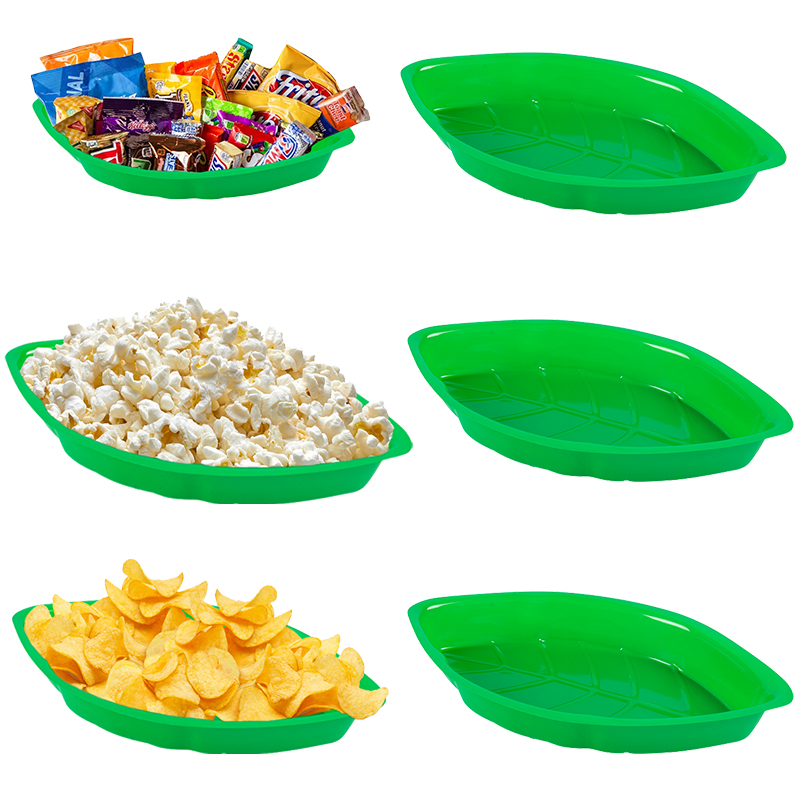 6pcs Palm Leaf Shape Food Reus - Food Snacks Chips 리뷰 및 가격