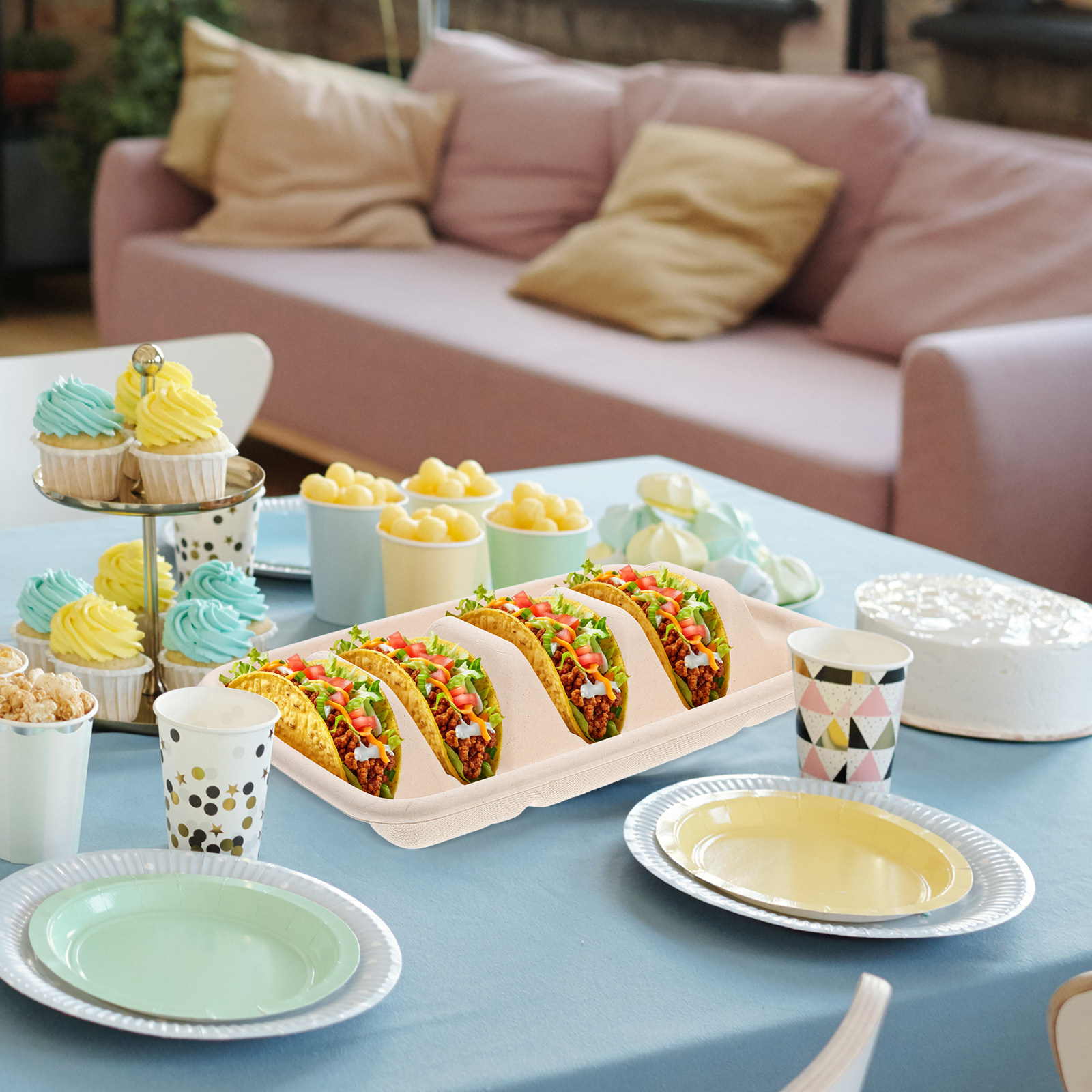 50Pcs Taco Holders Disposable  - Street Food Snacks 리뷰 및 가격