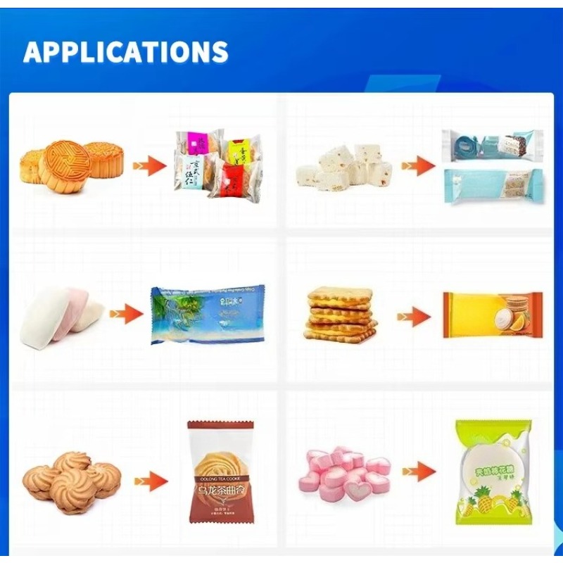 Automatic Pillow Type Packing  - Snacks Food In Us 리뷰 및 가격