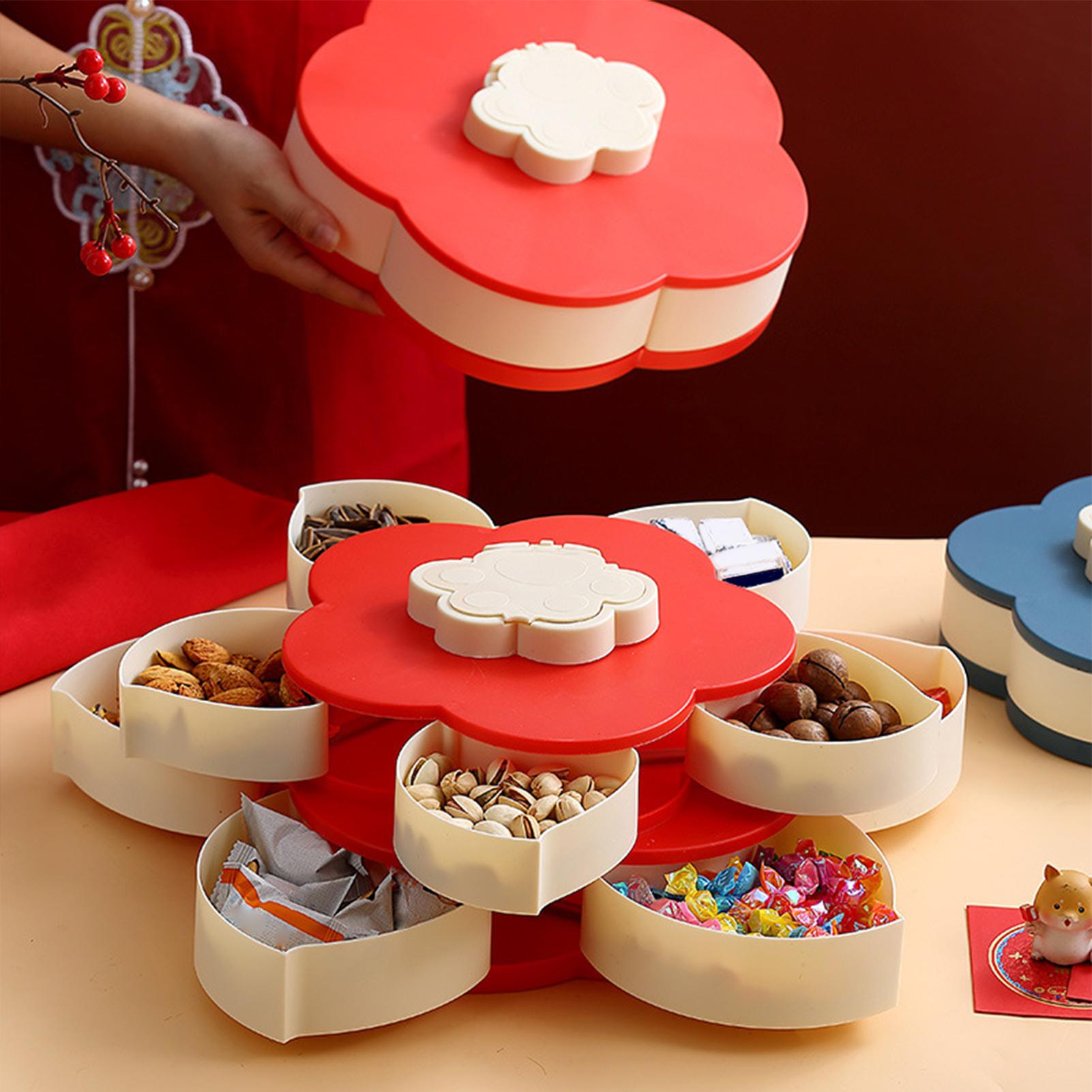 Divided Serving Tray Petal Sha - Food Snacks In India 리뷰 및 가격