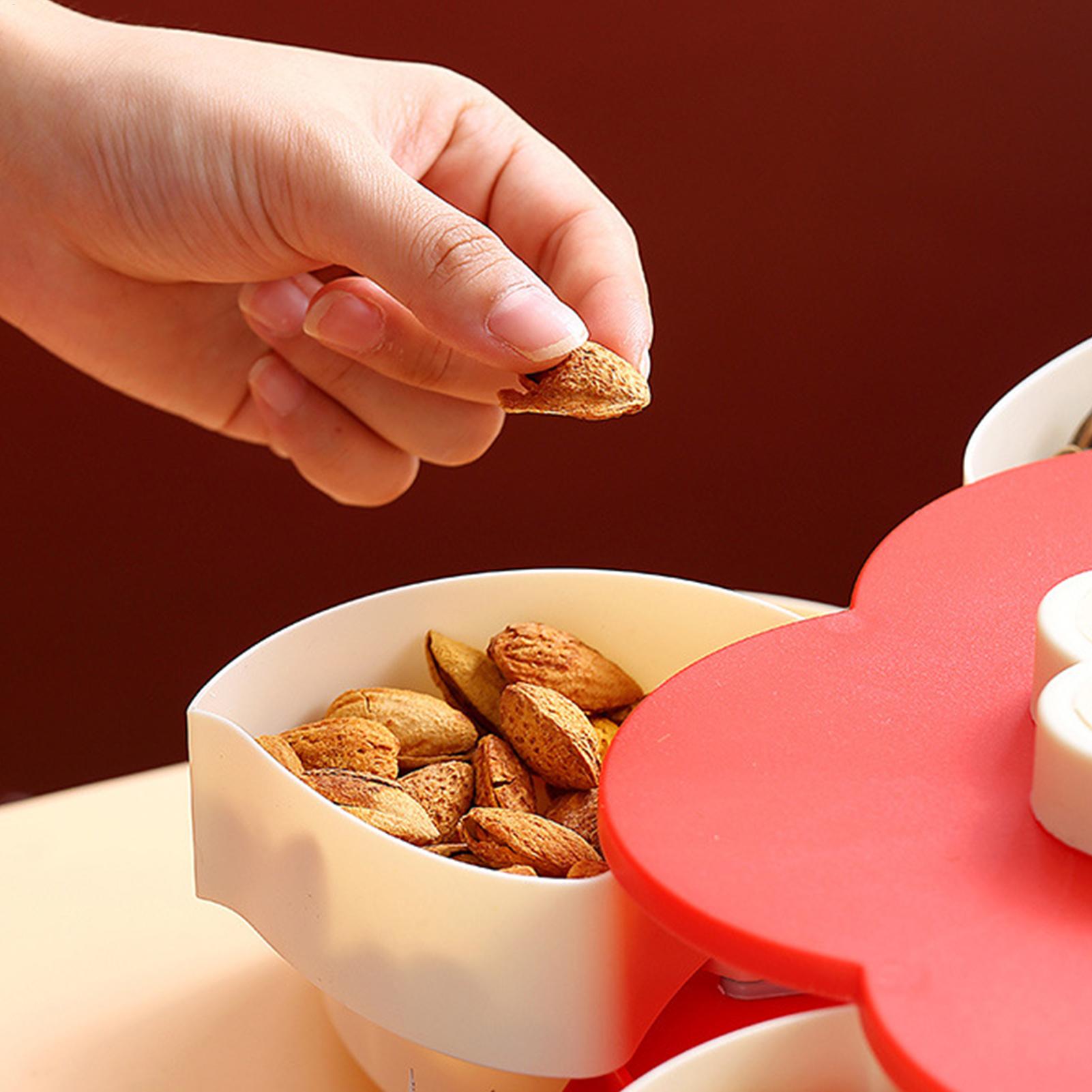 Divided Serving Tray Petal Sha - Food Snacks In India 리뷰 및 가격