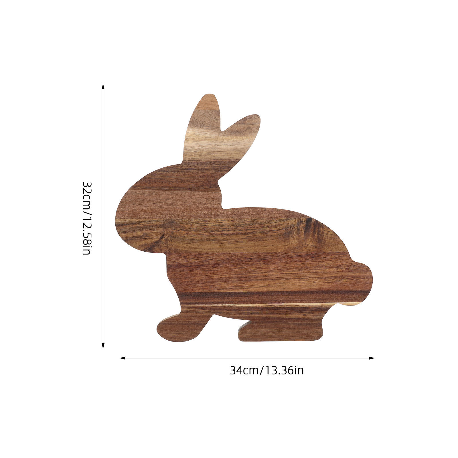 Bunny Shaped Wooden Cutting Bo - Snacks Food In Us 리뷰 및 가격