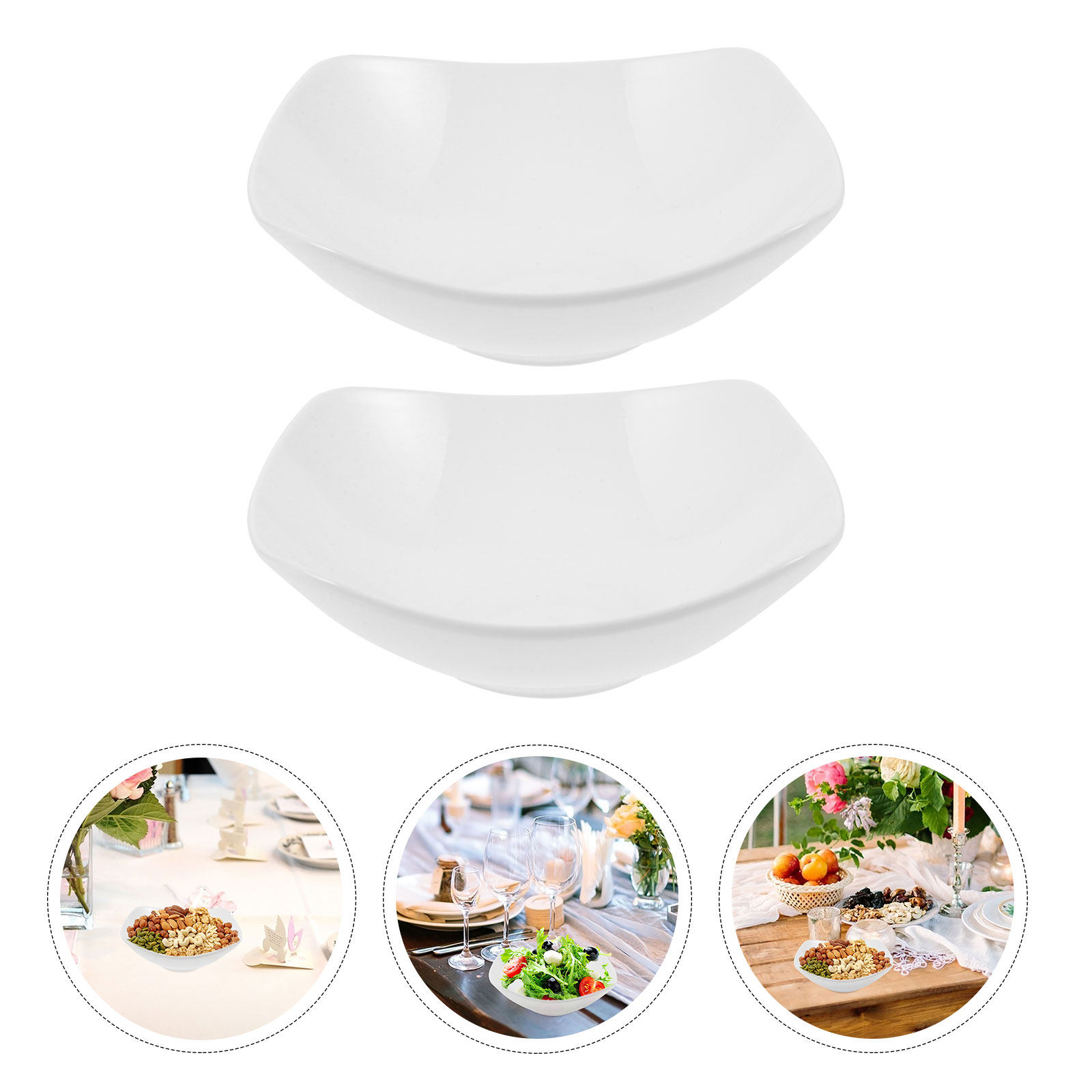 2Pcs Ceramic Snack Bowl with R - Food Snacks Corner 리뷰 및 가격