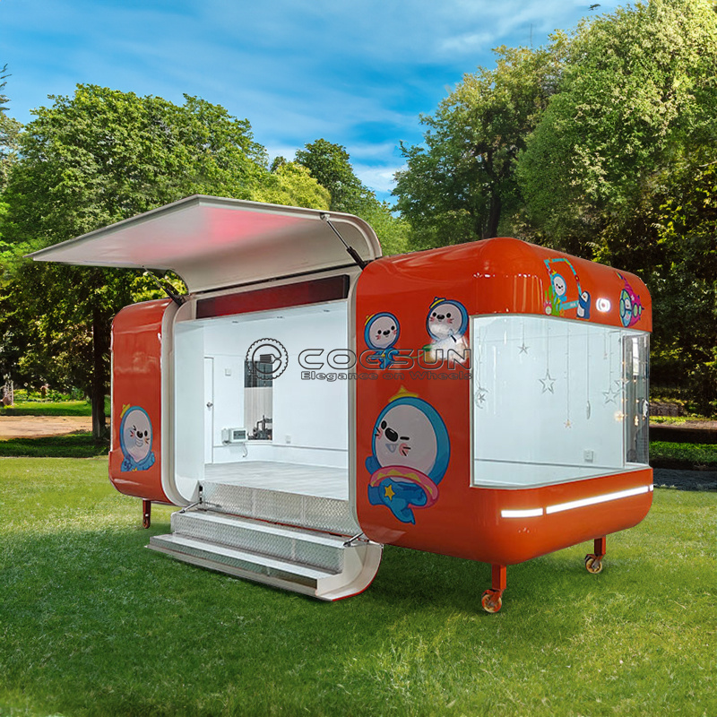 Street Mobile Food Trailer Piz - Street Food Snacks 리뷰 및 가격