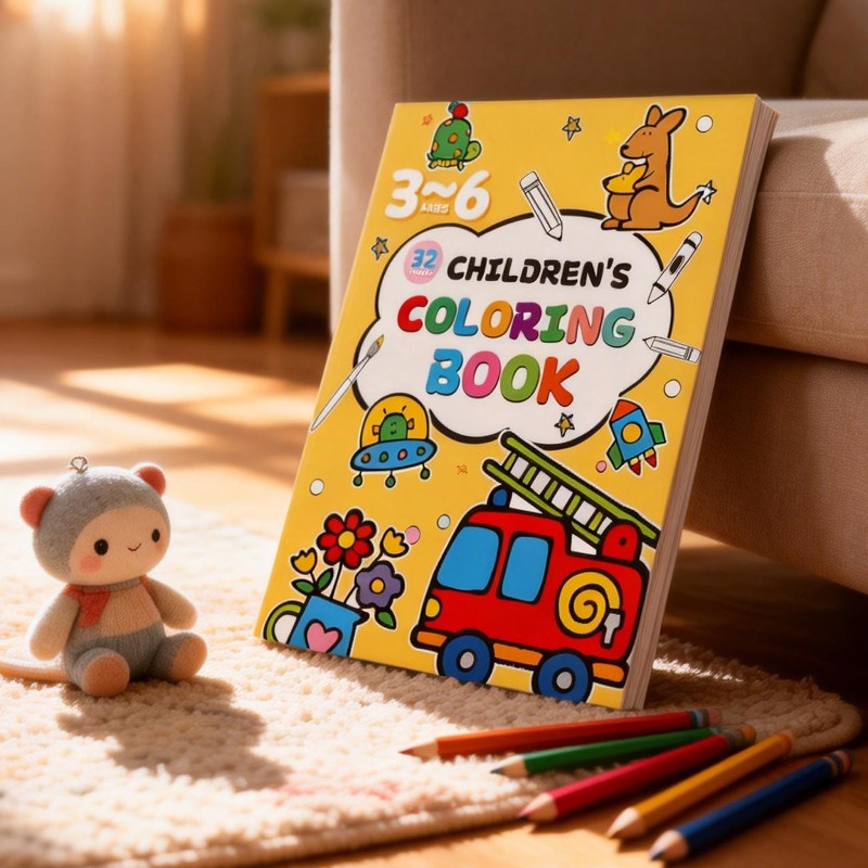 Children's Drawing Book, Conta - Food And Snacks Coloring Book Bold And Easy 리뷰 및 가격