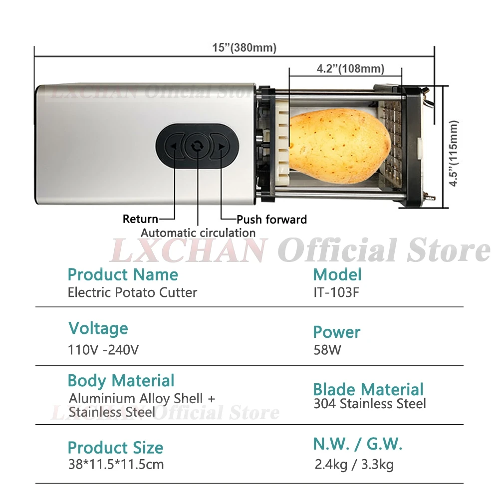 HomeWise Electric Potato Cutte - Food Snacks Chips 리뷰 및 가격